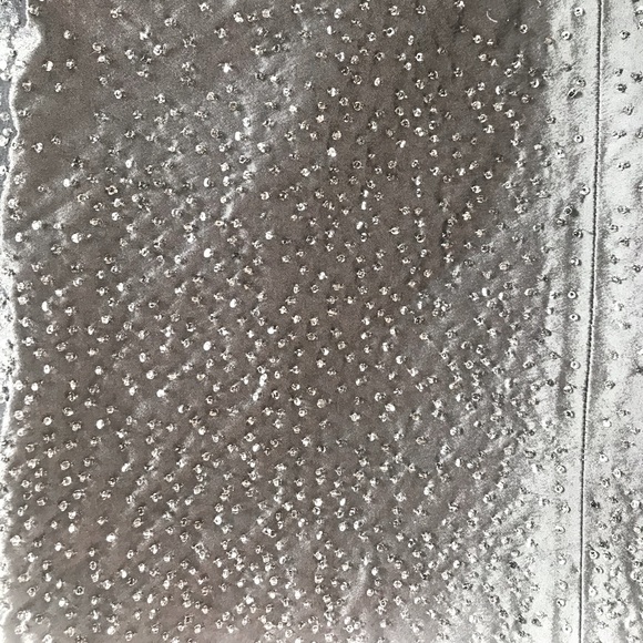 SEQUIN GREY SKIRT - Picture 7 of 10